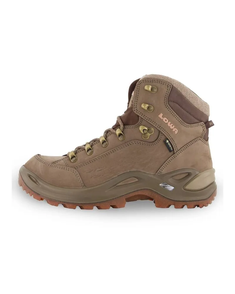 Lowa Damen Wanderschuhe RENEGADE WARM GTX MID Stein