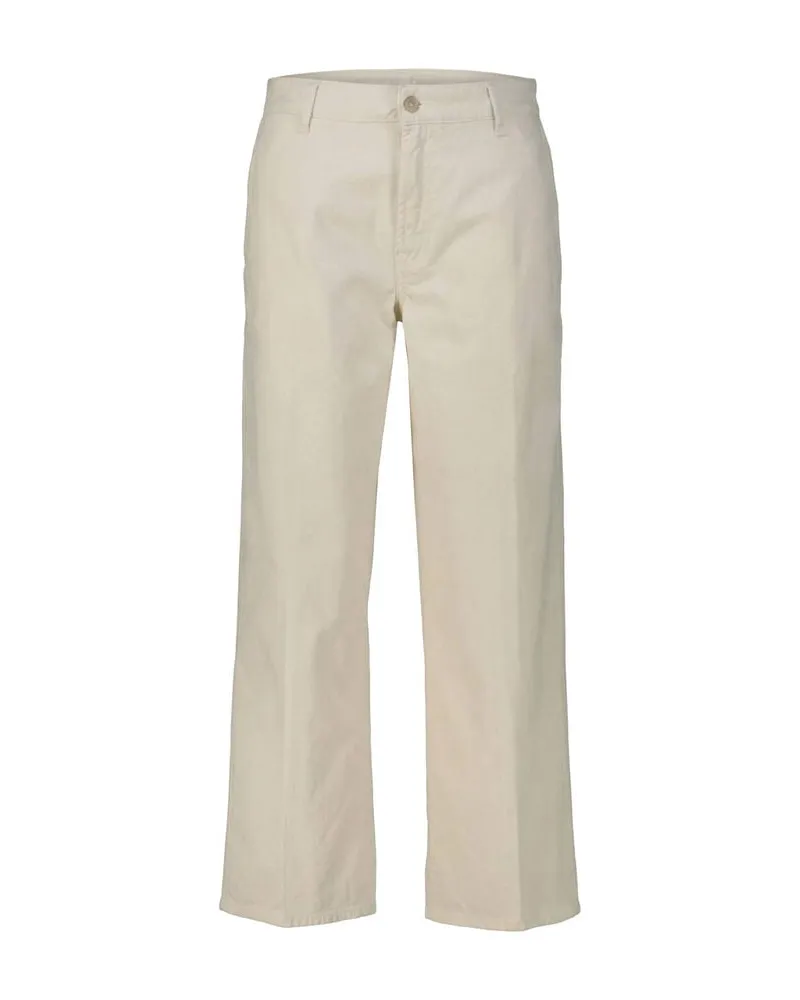7 for all mankind Damen Jeans STOVEPIPE STRAIGHT ANKLE Ecru