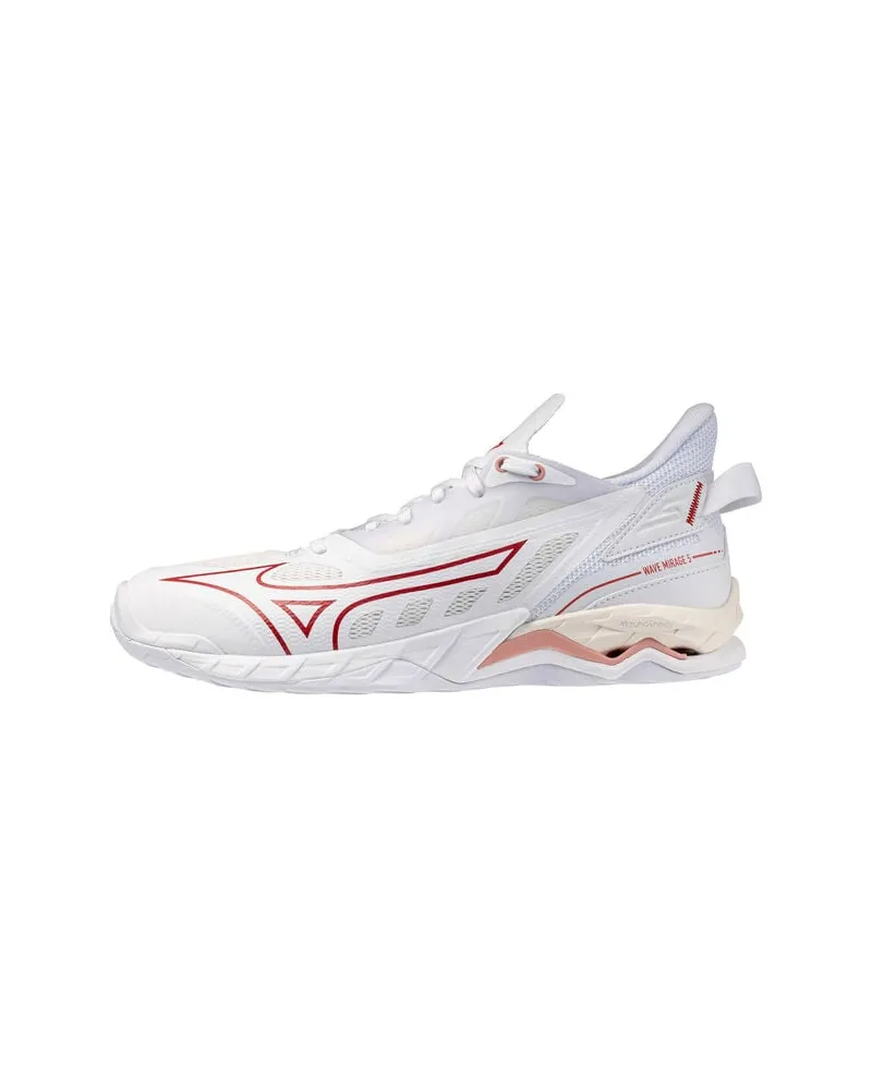 Mizuno Damen Handballschuhe WAVE MIRAGE 5 Weiss