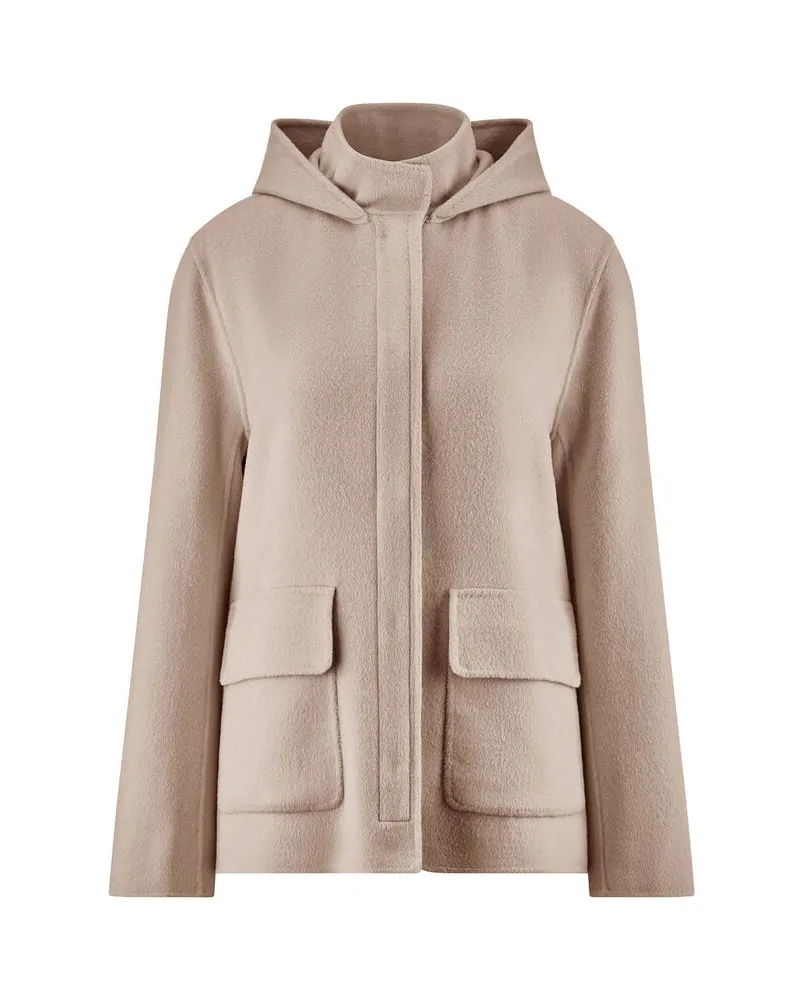 Riani Damen Jacke mit Kapuze Sand