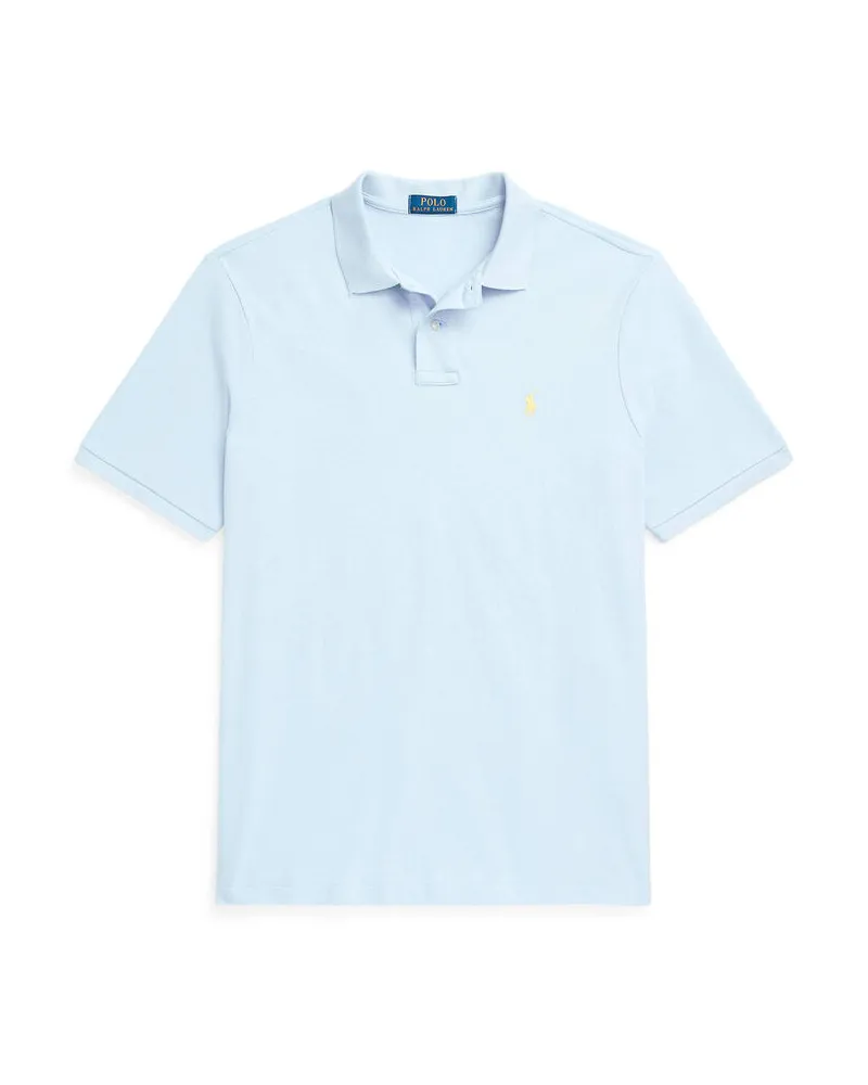 Ralph Lauren Herren Poloshirt Slim Fit Kurzarm Bleu