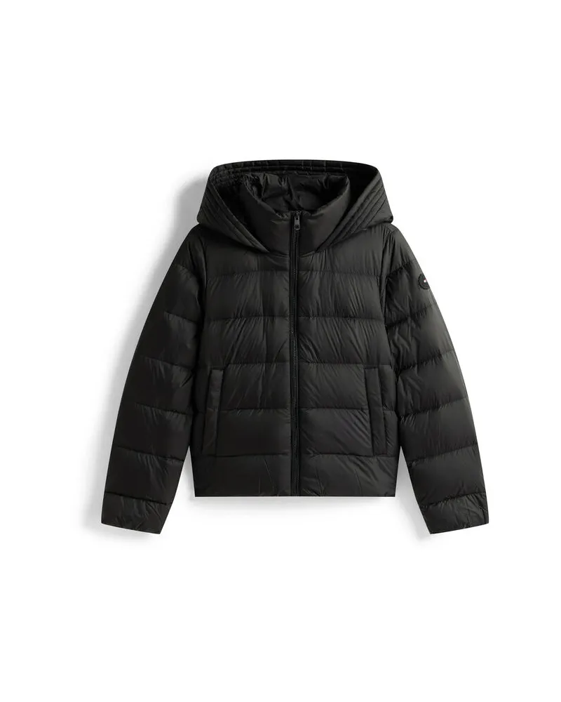 Tommy Hilfiger Damen Daunenjacke wasserabweisend Regular Fit Schwarz