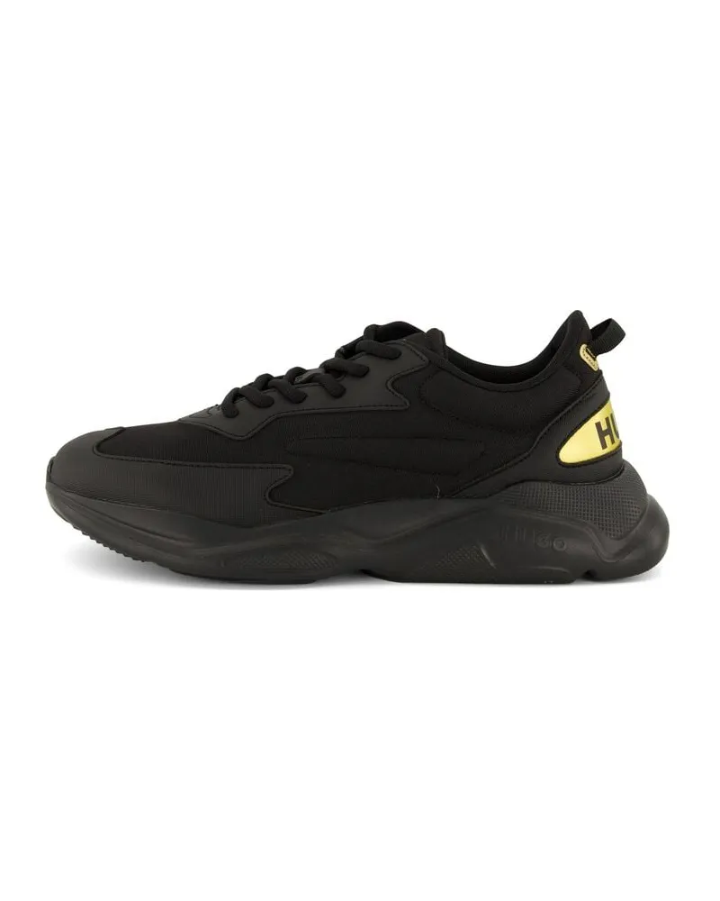 HUGO BOSS Herren Sneaker LEON_RUNN Schwarz