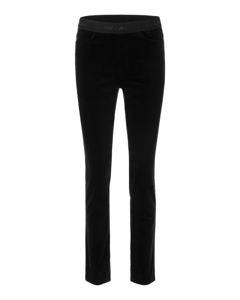 Marc Cain Damen Hose SIENA Schwarz