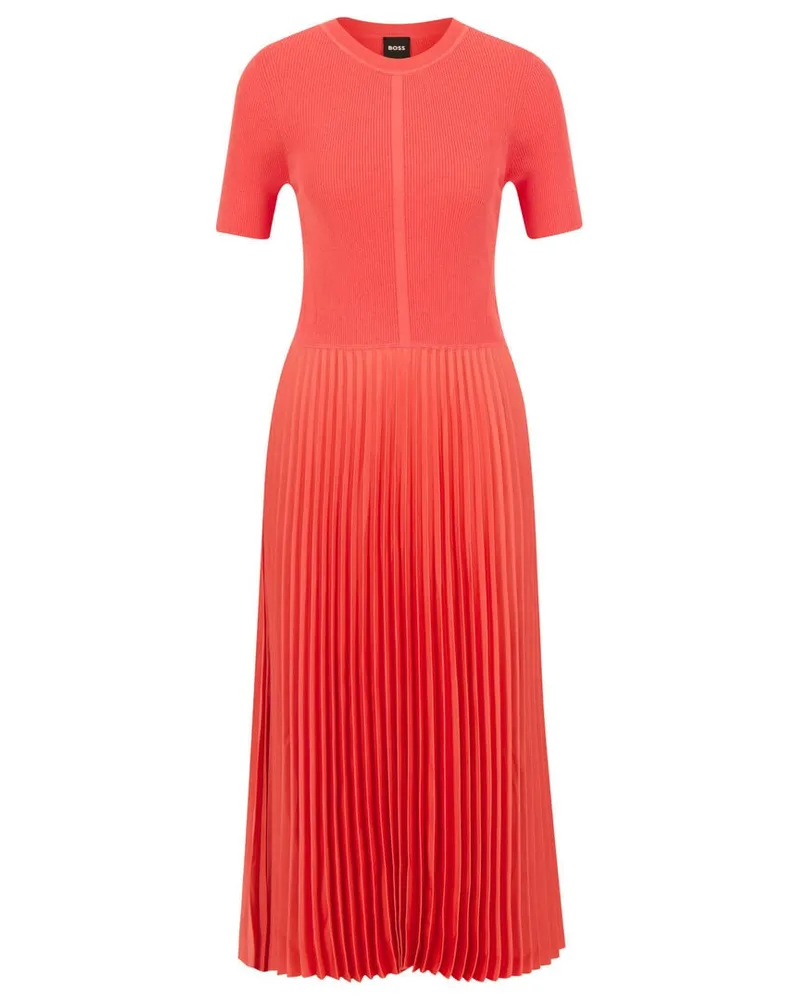 HUGO BOSS Damen Kleid FADRIDI Beere