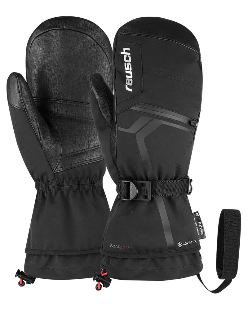 Reusch Herren Wintersport Handschuhe DOWN SPIRIT GTX MITTEN Schwarz