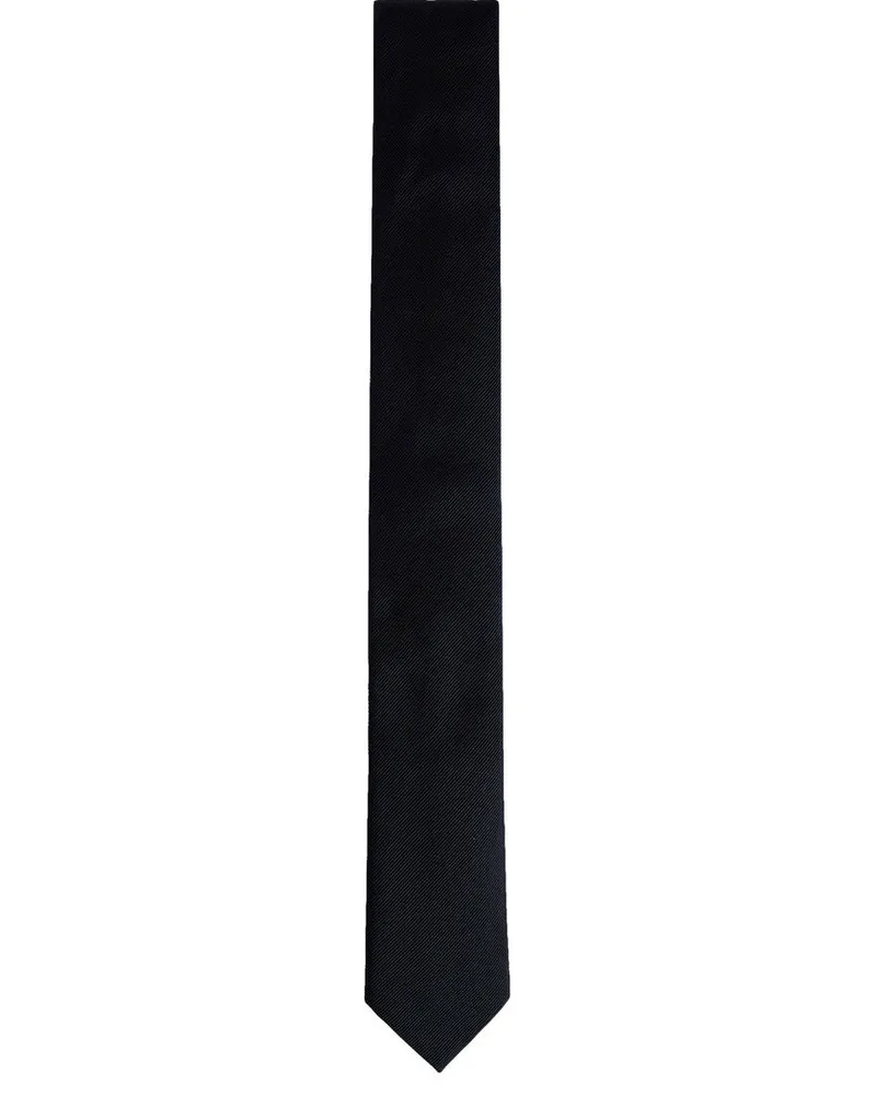 HUGO BOSS Herren Seidenkrawatte H-Tie 6 cm Blue