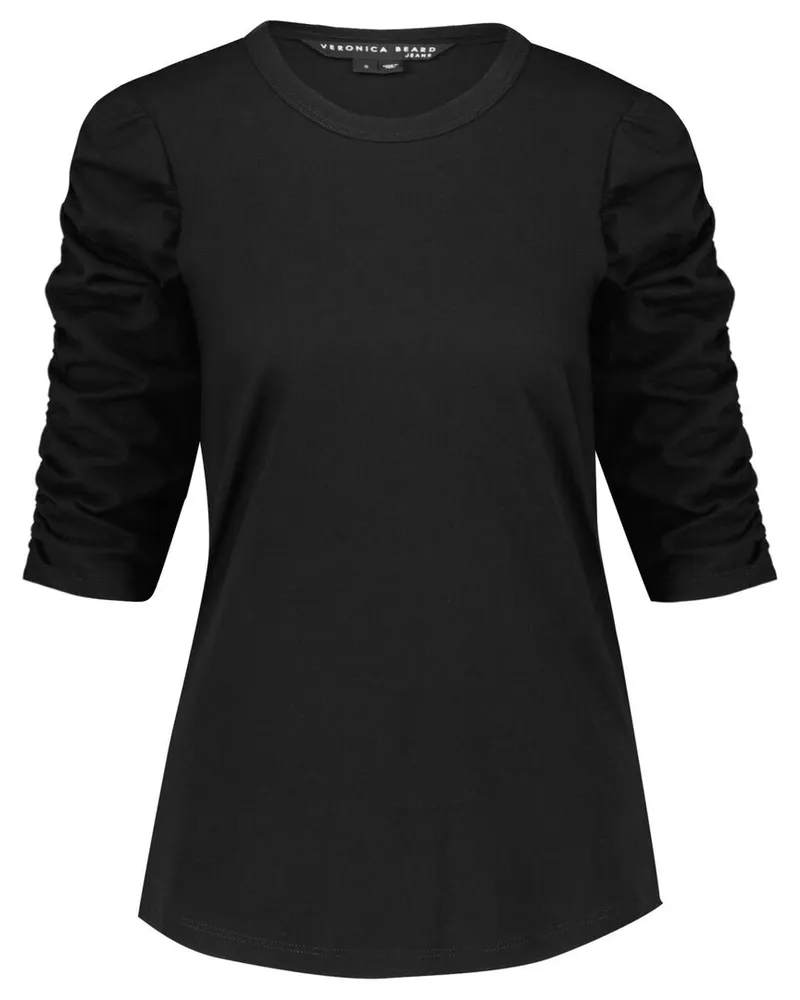 Veronica Beard Damen T-Shirt WALDORF Schwarz