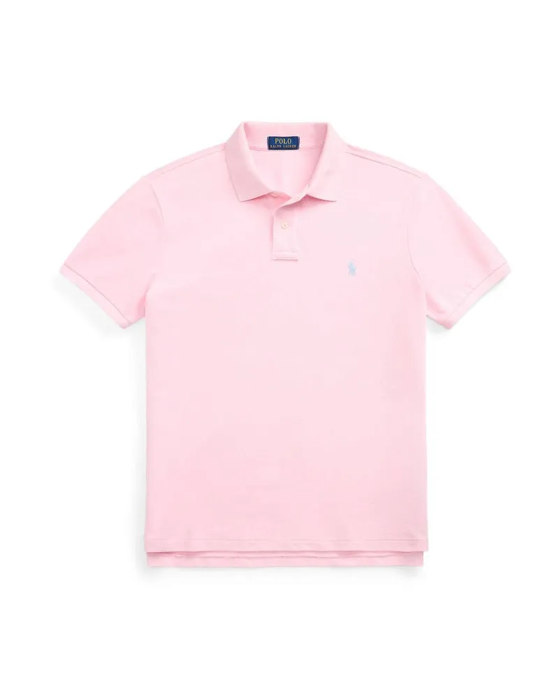 Ralph Lauren Herren Poloshirt Custom Slim Fit Hellrose