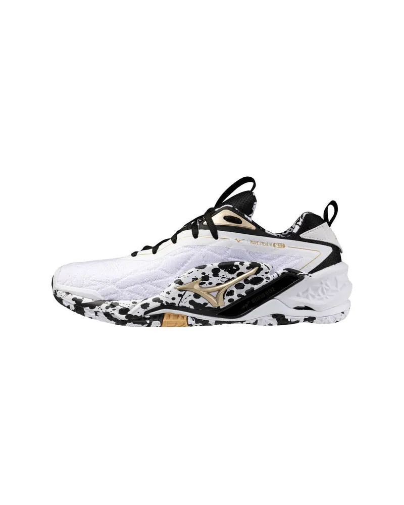 Mizuno Herren Handballschuhe WAVE STEALTH NEO 2 KAKIZOME Weiss