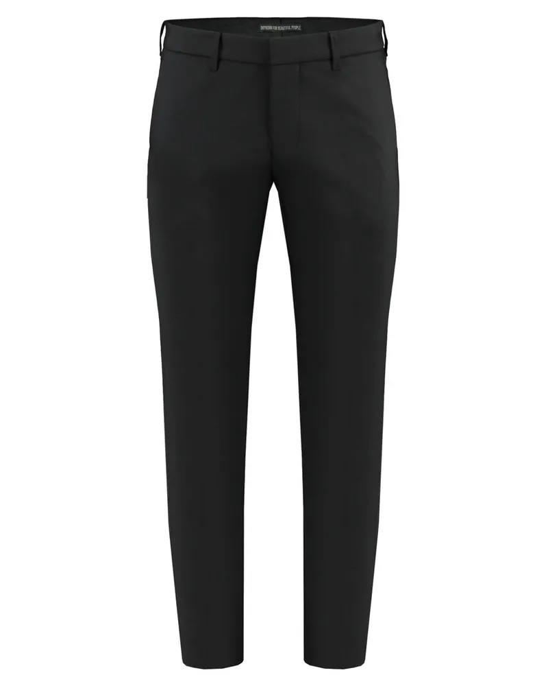 Drykorn Herren Stoffhose Schwarz