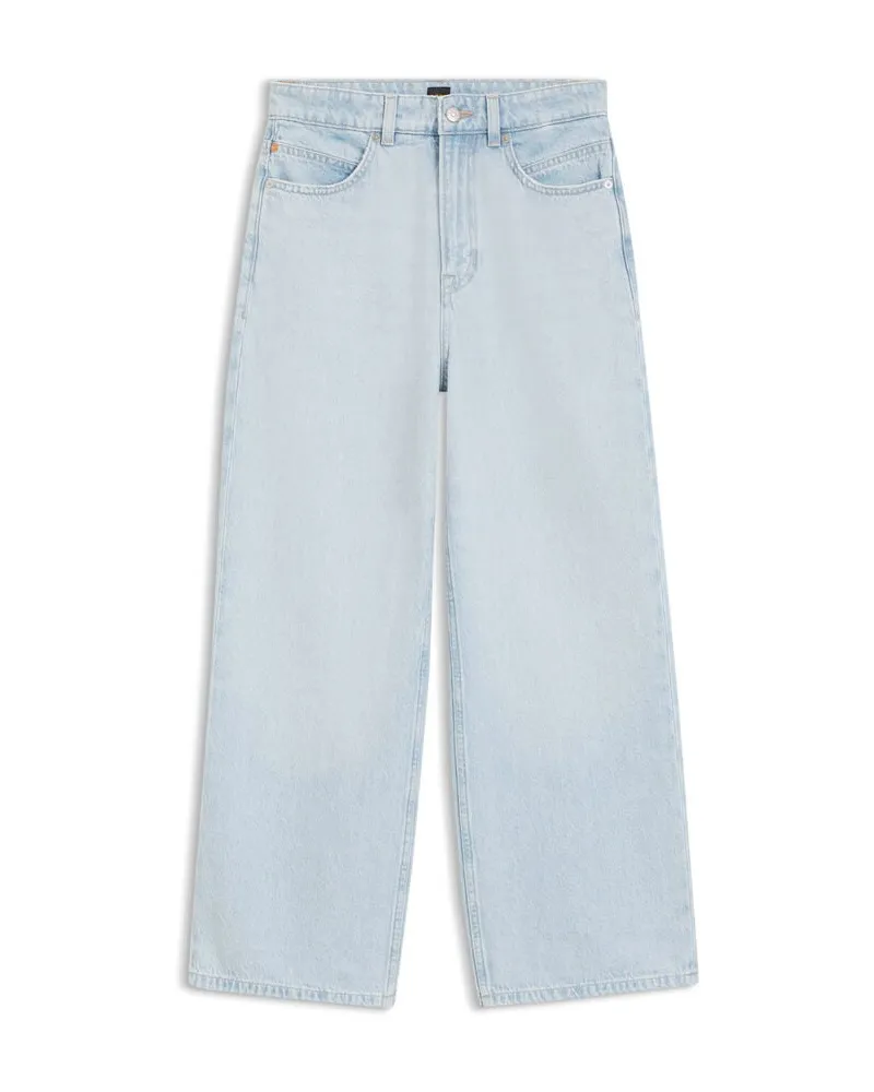 HUGO BOSS Damen Jeans C_MARLENE CROP Blau