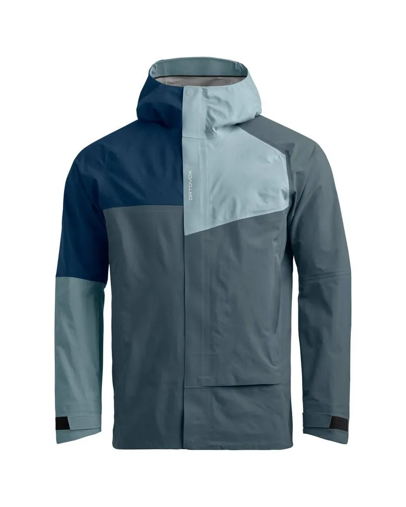Ortovox Herren Hardshell-Jacke SECEDA 3L Dunkelgrau