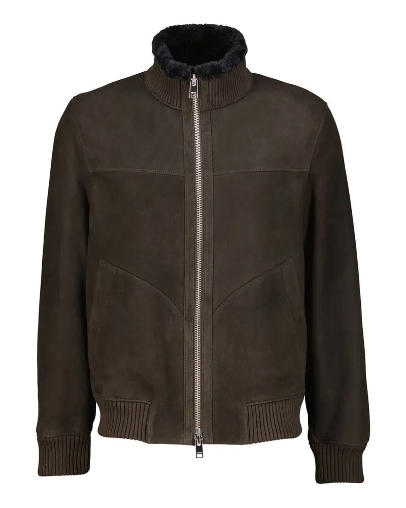 Arma Herren Lederjacke AREK MERINILLO Anthrazit