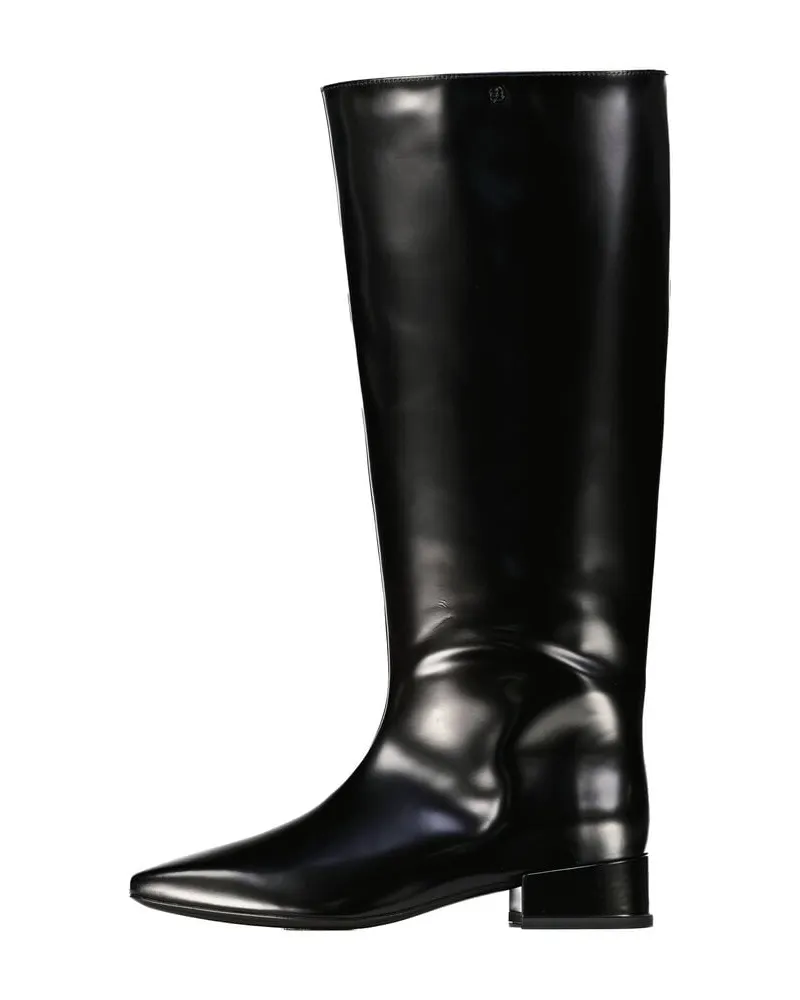 Dorothee Schumacher Damen Stiefel SUBTLE SHINE RIDING BOOT Schwarz