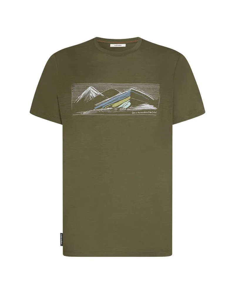 Icebreaker Herren T-Shirt MERINO 150 TECH LITE HIGHL Olive
