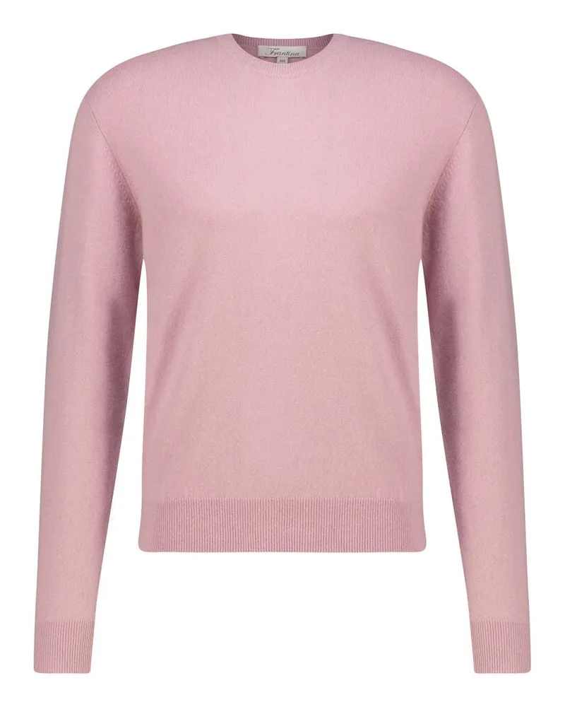 Frantina Herren Pullover aus Kaschmir Mauve