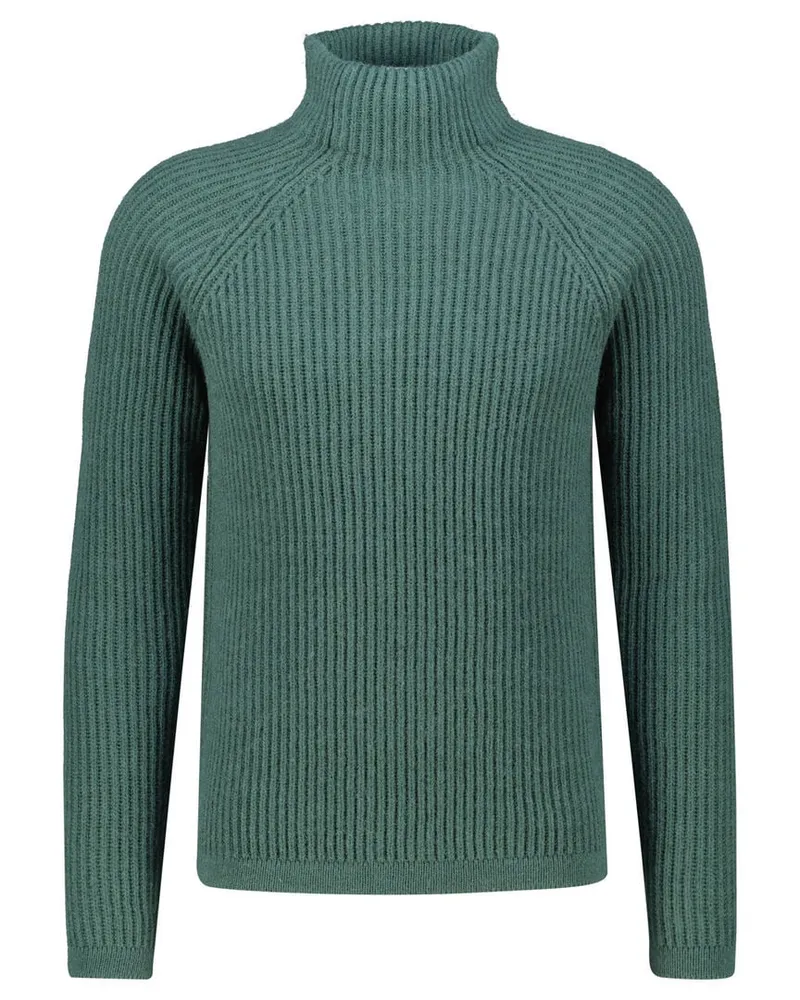 Drykorn Herren Strickpullover ARVID mit Wolle Regular Fit Grün