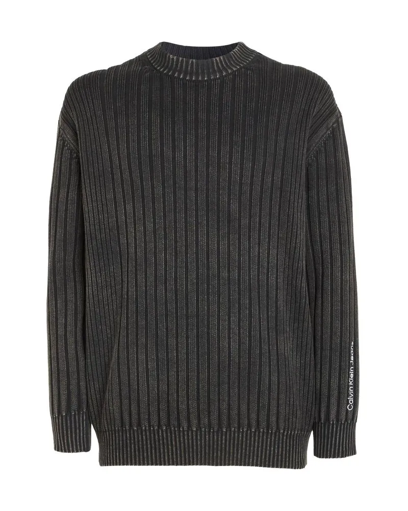 Calvin Klein Herren Strickpullover GMD Schwarz