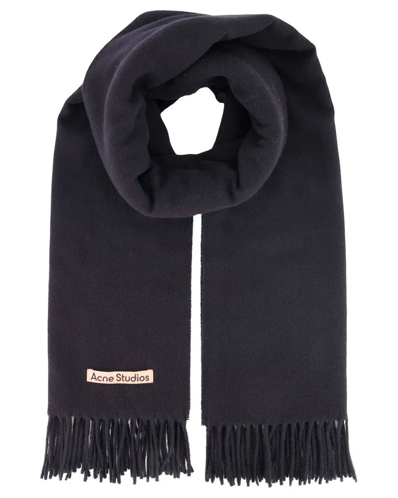 Acne Studios Damen Wollschal CANADA NEW RWS Schwarz