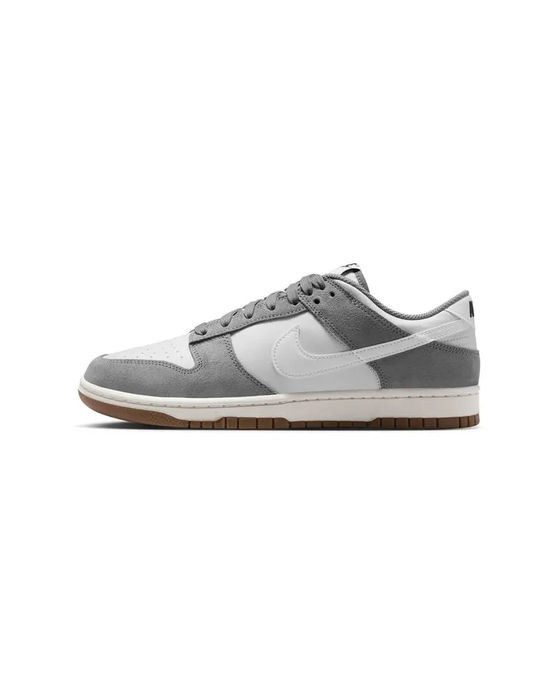 Nike Herren Sneaker aus Leder DUNK LOW RETRO SE Anthrazit
