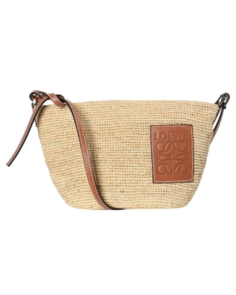 Loewe Damen Umhängetasche POCHETTE BAG Sand