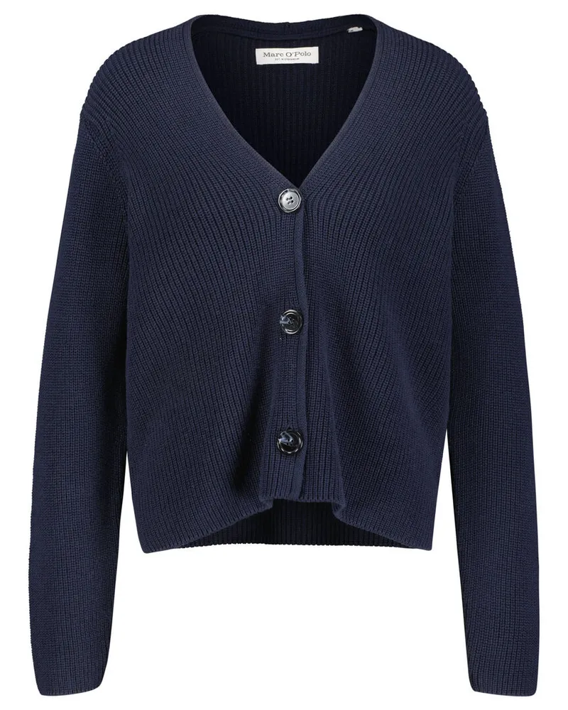 Marc O'Polo Damen Strickjacke Marine