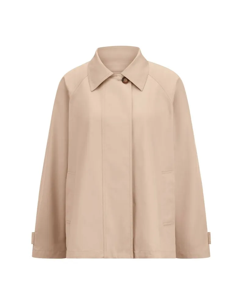 Riani Damen Trenchjacke aus Baumwollmischung Sand