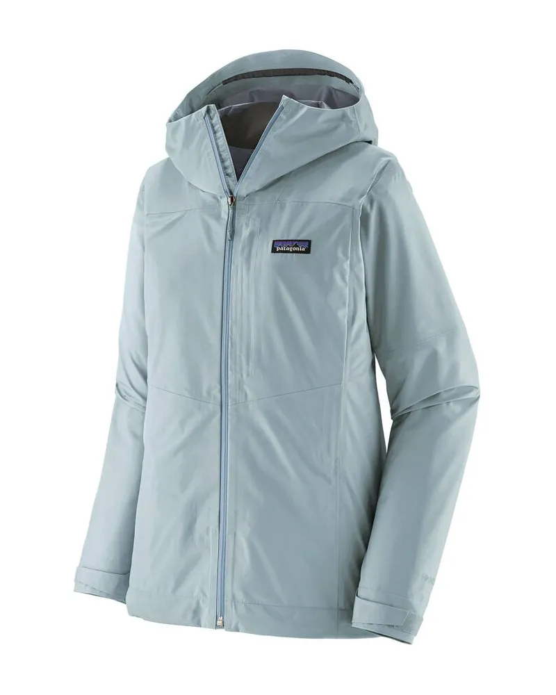 Patagonia Damen Regenjacke BOULDER FORK Hellblau
