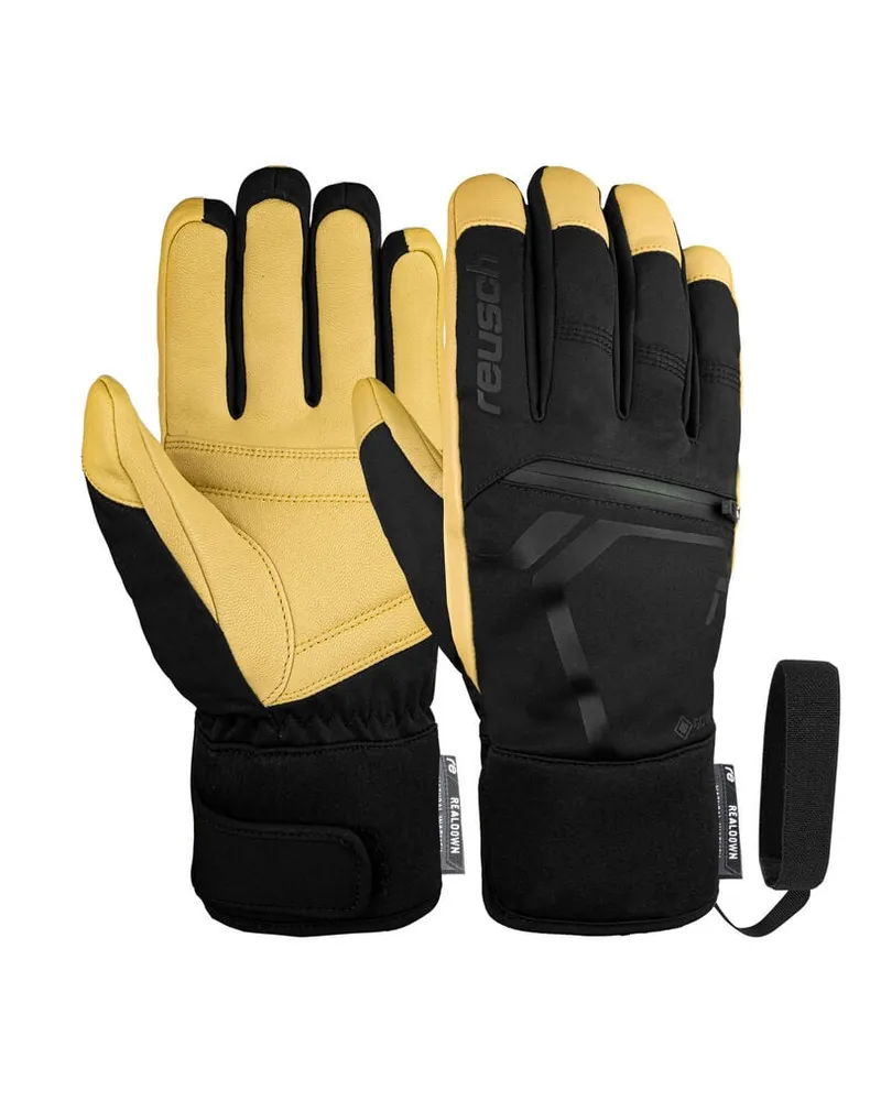 Reusch Herren Skihandschuhe DOWN SPIRIT GORE-TEX SC Schwarz