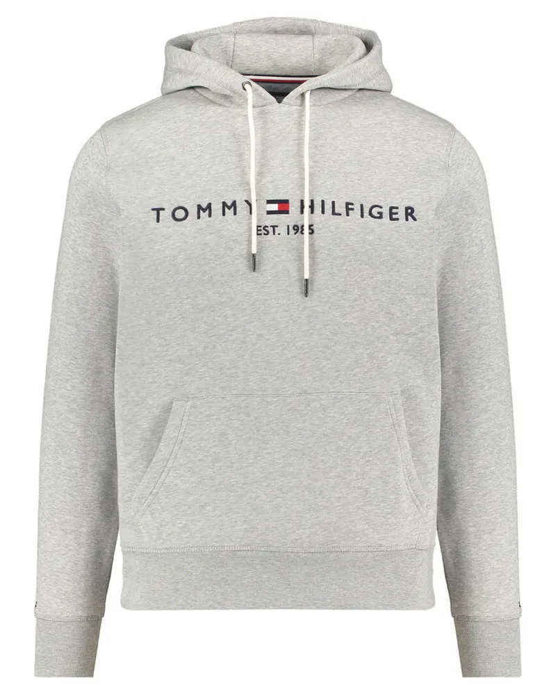 Tommy Hilfiger Herren Kapuzensweatshirt LOGO HOODY Grau
