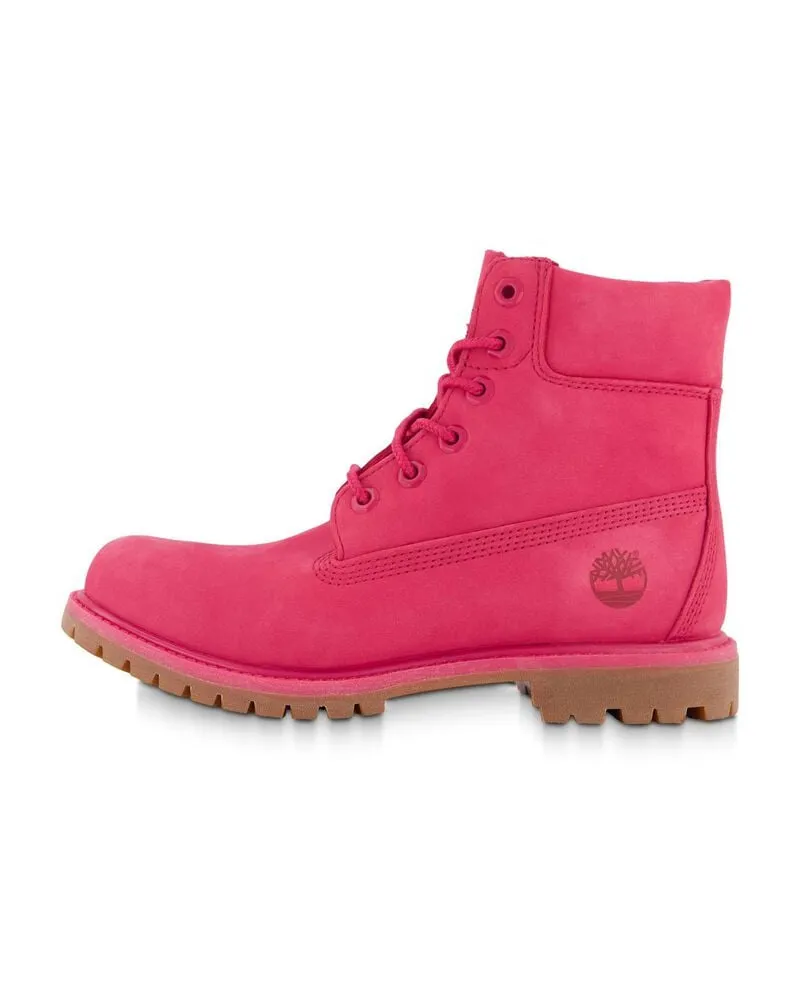 Timberland Damen Schnürstiefeletten 6IN PREMIUM BOOT W VIVACIOUS Rot