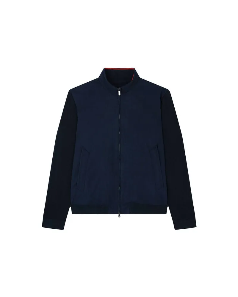 Paul & Shark Herren Strickjacke HYBRID Marine