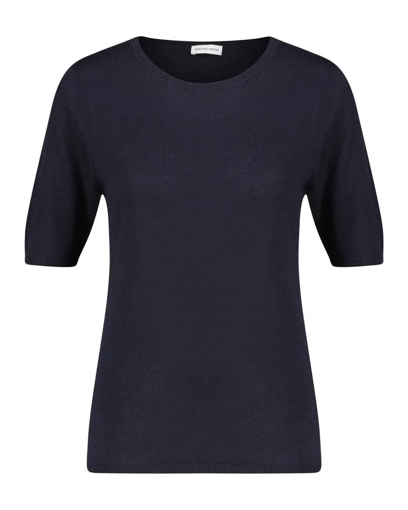 Iris von Arnim Damen Pullover aus Kaschmir und Seide Marine