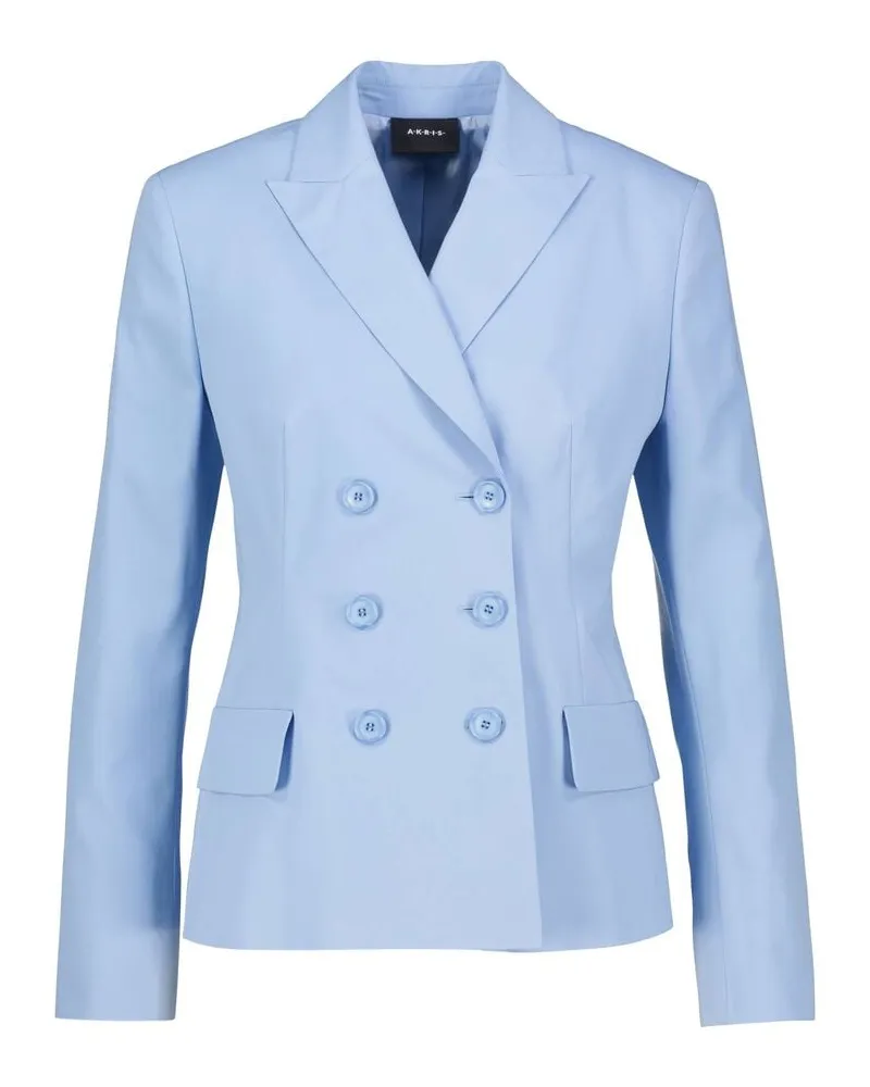 Akris Damen Blazer HANNAH Blau