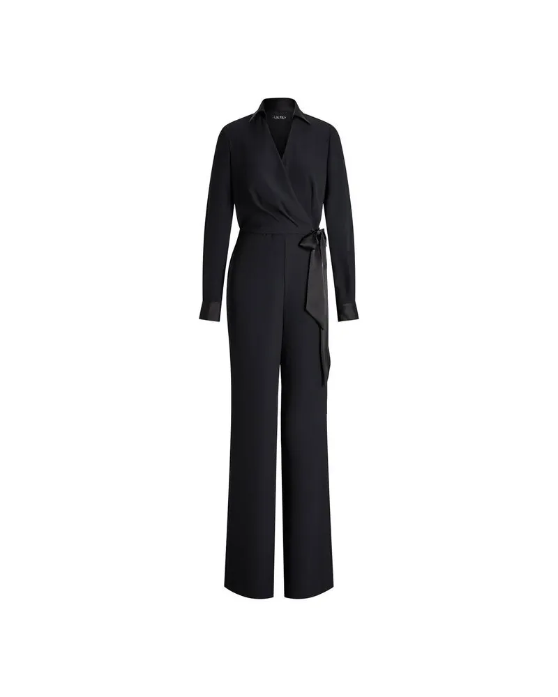 Ralph Lauren Damen Jumpsuit Schwarz