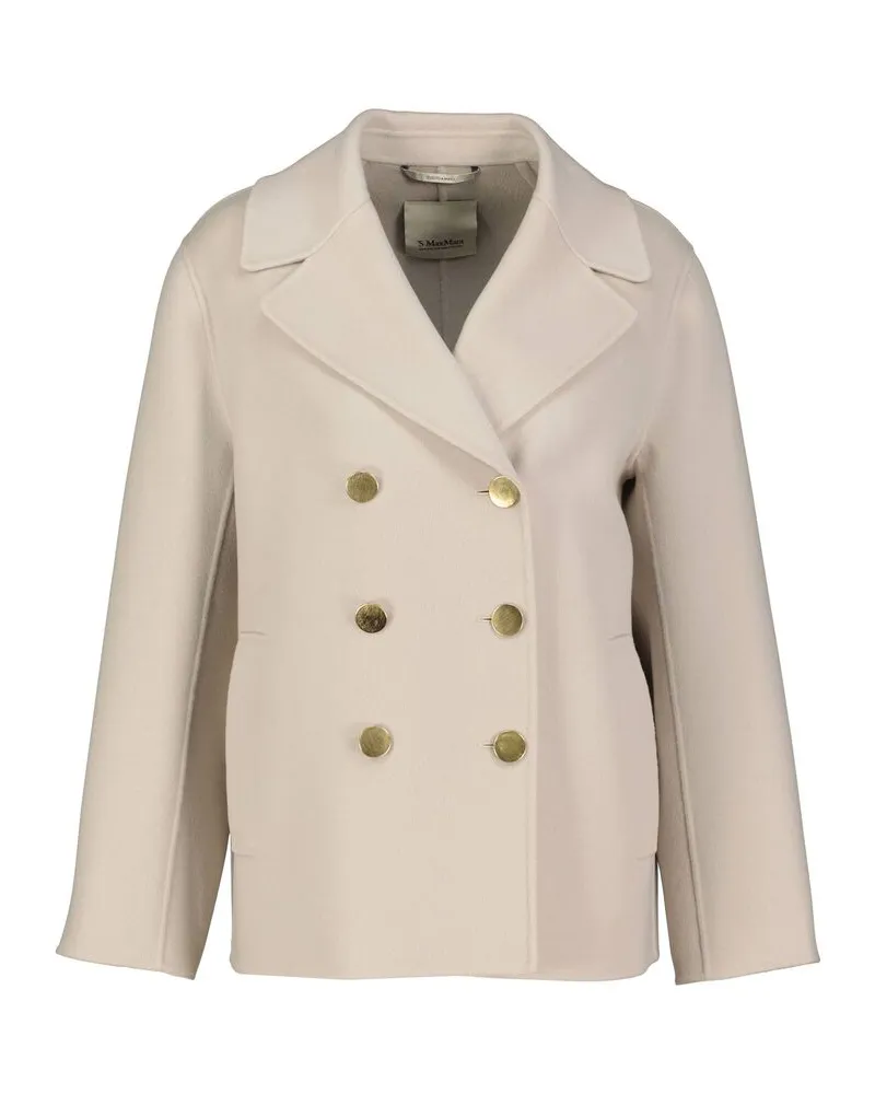 Max Mara Damen Kurzmantel MARGOT Offwhite
