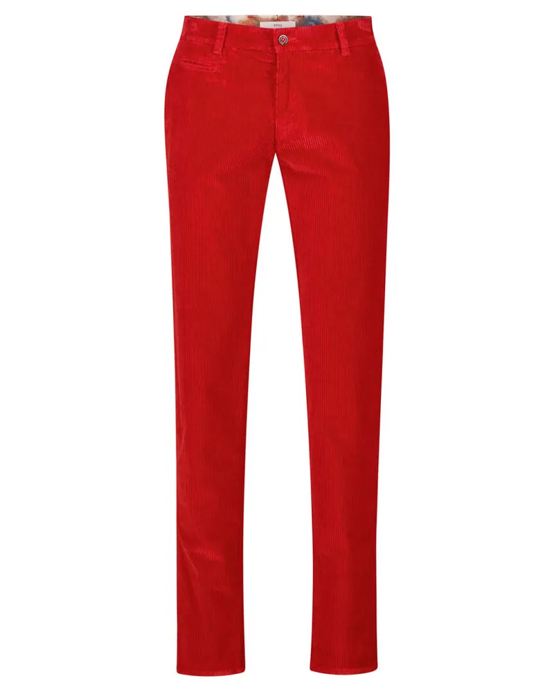 Brax Herren Hosen STYLE FABIO DX Slim Fit Rot