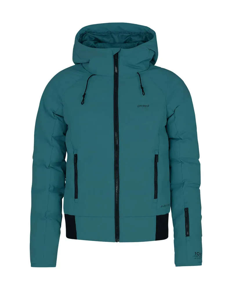Protest Damen Skijacke mit Kapuze PRTALYSUMI Slim Fit Nachtblau