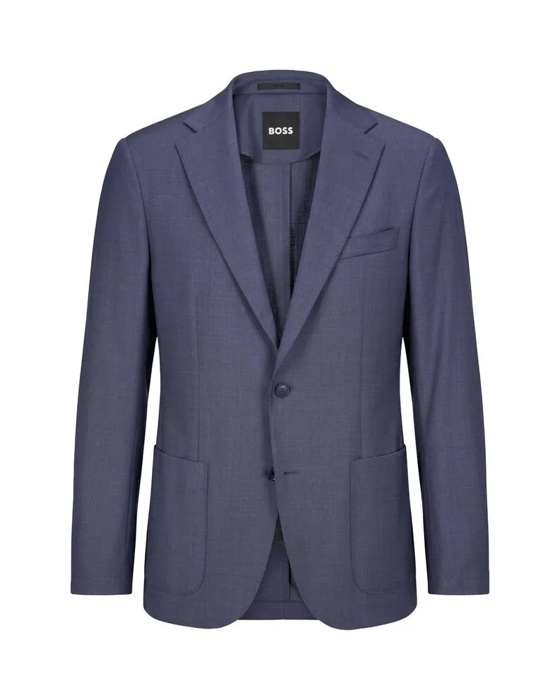 HUGO BOSS Herren Sakko P-HANR-WG-262 Navy