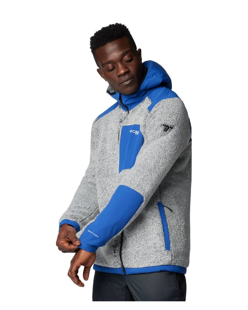 Columbia Sportswear Company Herren Fleecejacke mit Kapuze ARCTIC CREST SHERPA Blau