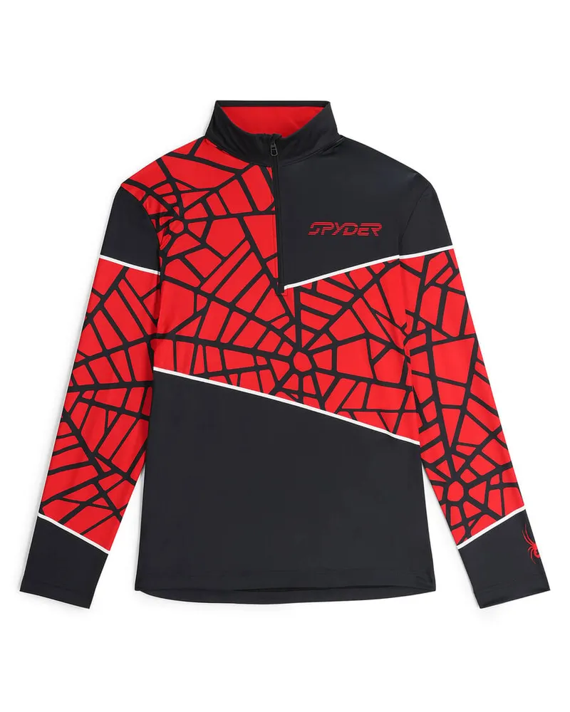 Spyder Herren Longsleeve VITAL 1/2 ZIP Rot