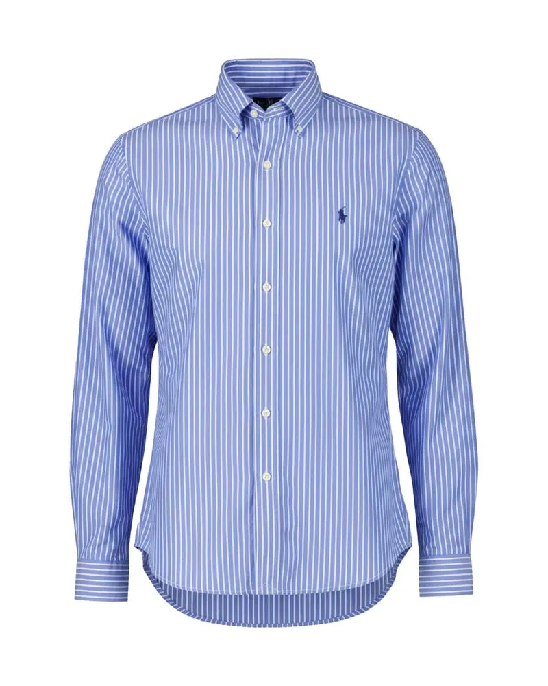 Ralph Lauren Herren Hemd aus Baumwolle Blau