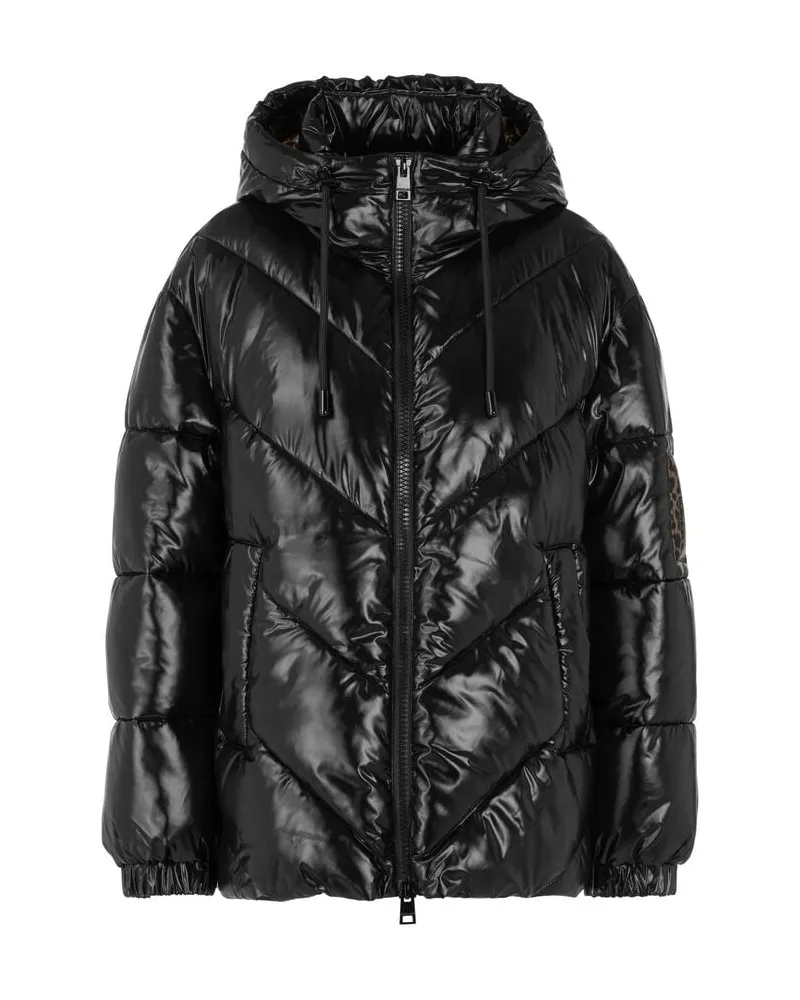 Marc Cain Damen Steppjacke RETHINK TOGETHE Schwarz