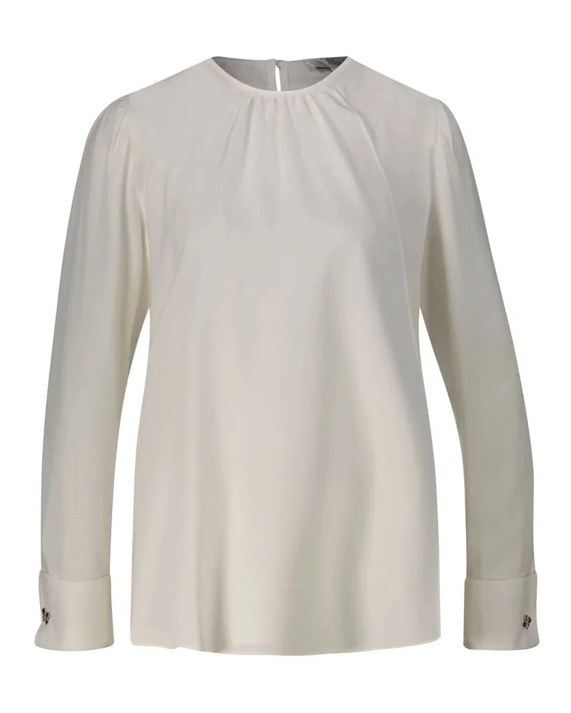 Max Mara Damen Seidenbluse CAROL Offwhite