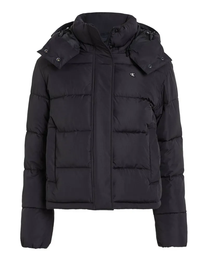 Calvin Klein Damen Steppjacke Schwarz