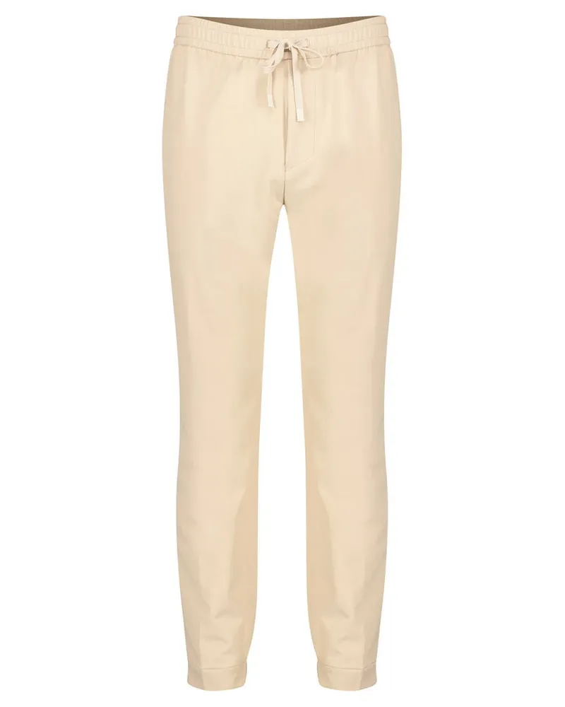 HUGO BOSS Herren Jogpants T_FLEX Tapered-Fit Beige