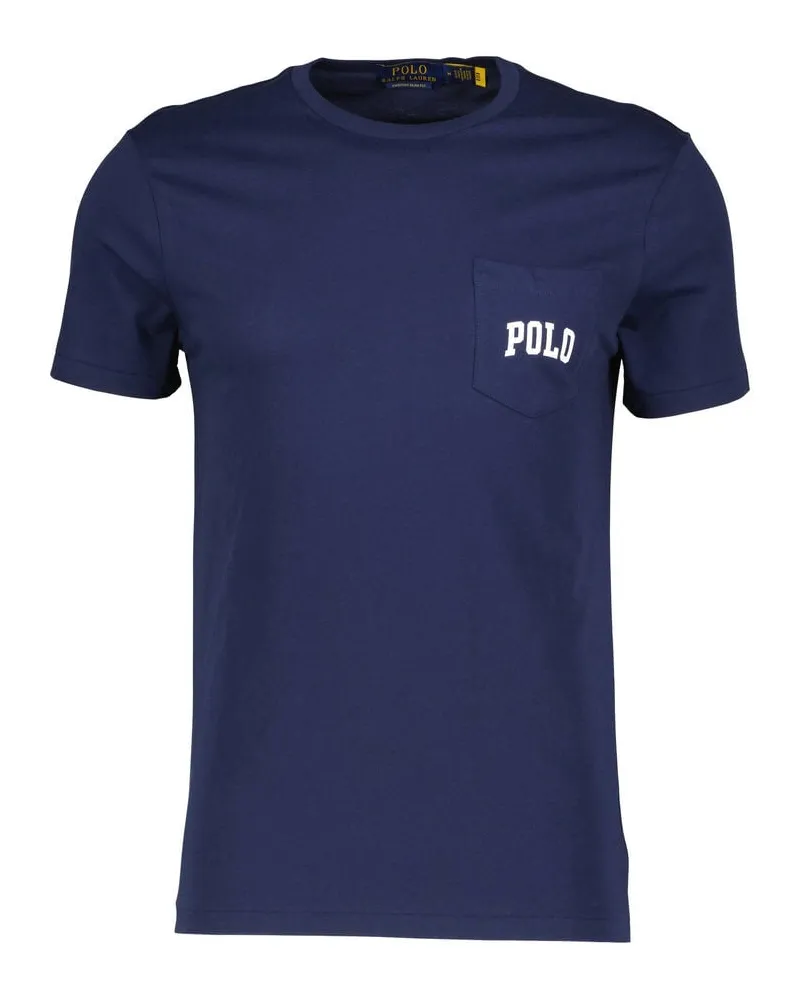 Ralph Lauren Herren T-Shirt aus Baumwolle Marine