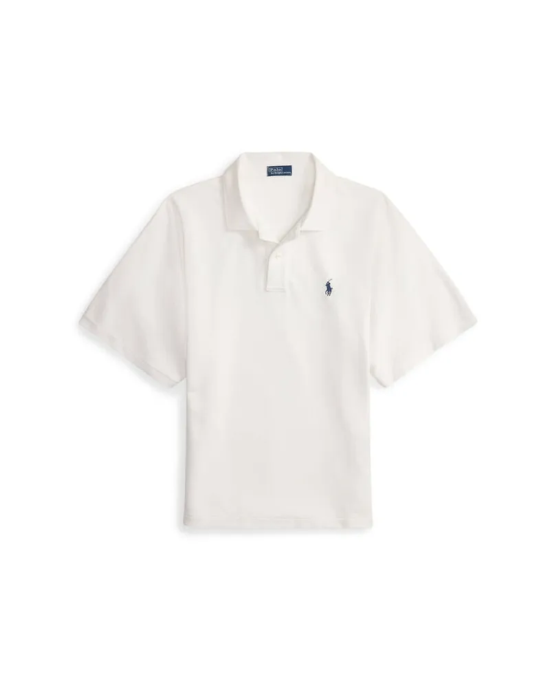 Ralph Lauren Damen Poloshirt aus Baumwolle Weiss