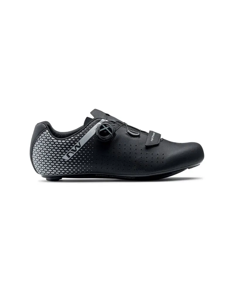 Northwave Herren Rennrad CORE PLUS 2 Wide Fit Schwarz